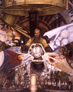 Diego Rivera "El hombre controlador del universo" 1939